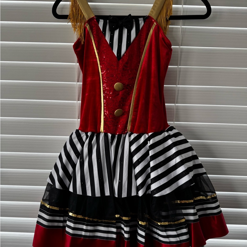 Revolution Red and Black Ringmaster Costume